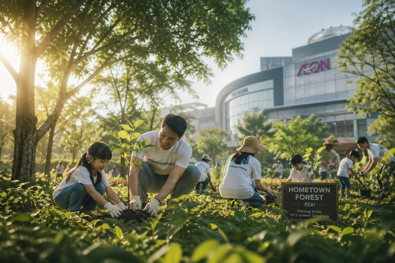CSR activity — ÆON Mall Indonesia sustainability